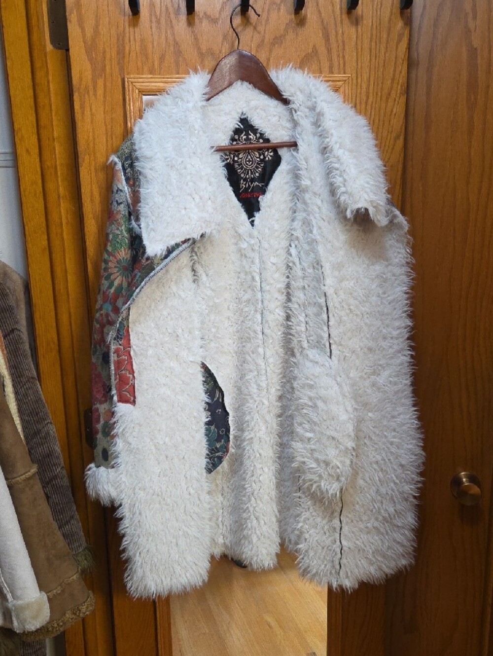 Johnny Was Multicolor Patchwork Floral Coat - Picture 2 of 5